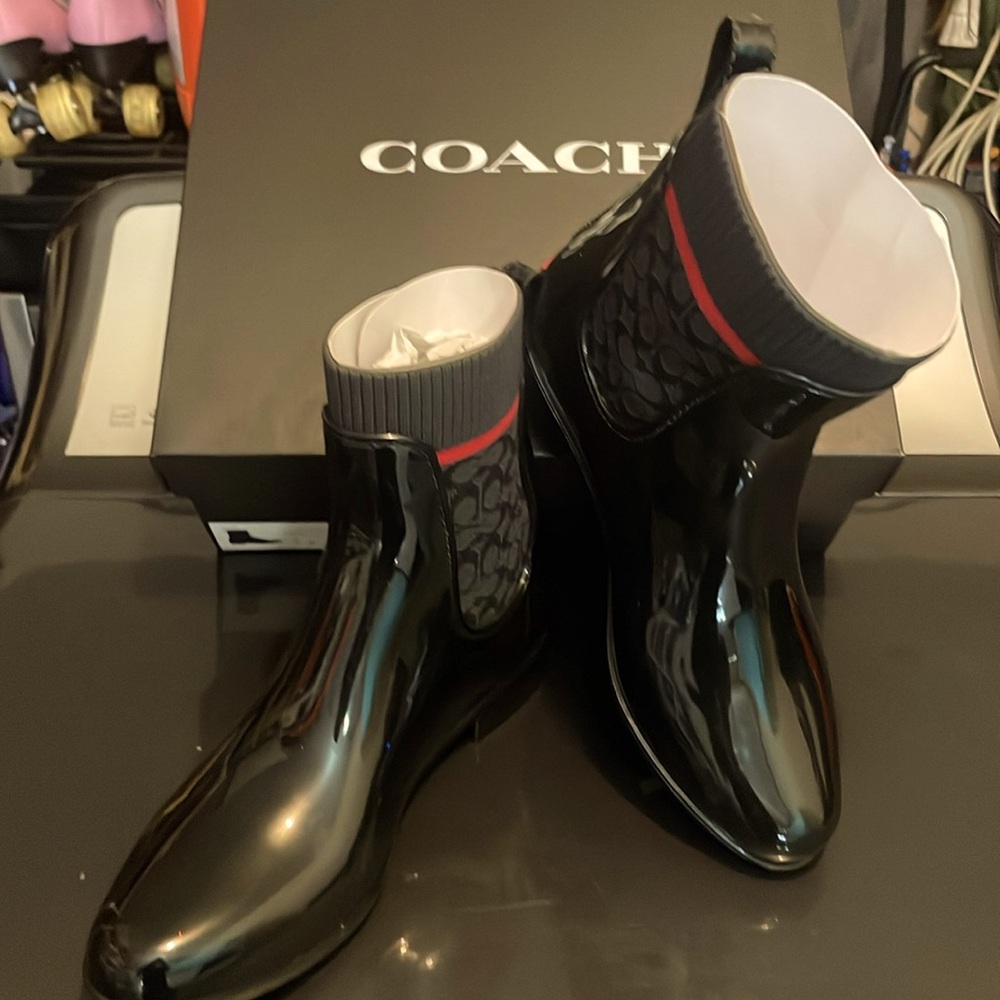 Coach Rubber Rainbootie - Black G5255 10011291JAX